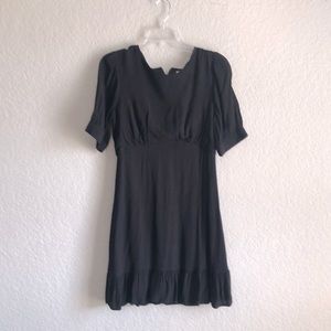 Black mid dress
